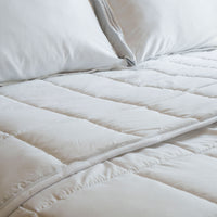 Ultra Touch Flex Down-Alternative Quilted Blanket, 6" Sewn-Through Box, Microfiber Shell, Medium Weight