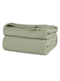 Microloft Fleece Blanket, Plain, Light Weight