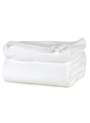 Microloft Fleece Blanket, Plain, Light Weight