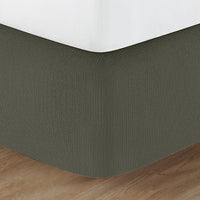 knit2fit™ Helix Box Spring Cover, Moss