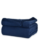 Microloft Fleece Blanket, Plain, Light Weight