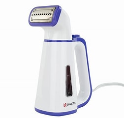 Portable Handheld Garment Steamer, Auto Shut-Off, White/Purple