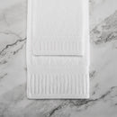 Piano Key 100% Ringspun Cotton, Piano Key with Dobby Hem