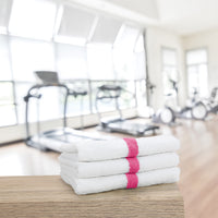 Power Gym Hand Towels 16"x27" 3# 12/S Open End Yarn