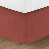 knit2fit™ Helix Box Spring Cover, Paprika