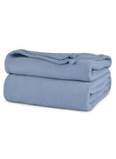 Microloft Fleece Blanket, Plain, Light Weight