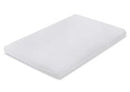 100% Cotton Fitted Sheet for Playard/Mini/Portable Crib Mattress, White