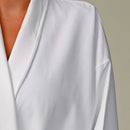 Basic Chamois Microfiber Shawl Bathrobe