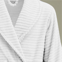 Ribbed VelvetLoft Bathrobe