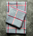 Quadramuri Napkin 22"x23" 100% Cotton, Vat-Dyed, Mitered Corners, Color Checked