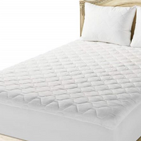Comfort Choice Value Fitted 12" Skirt, Poly/Cotton Top & Bottom - Quilted 5" Onion Pattern - 5 oz. Fill per sq. yd.