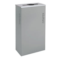 Black Tie Series KD 17 Gal Recycling Receptacle, Comingle