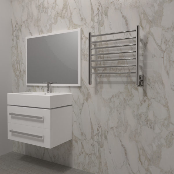 Heated Towel Rack, 1-2 Towels