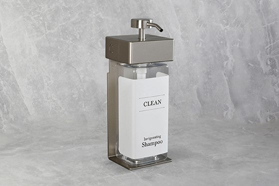 SOLera Satin Silver w Rectangular Bottles