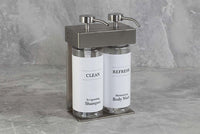 SOLera Satin Silver w Oval Bottles