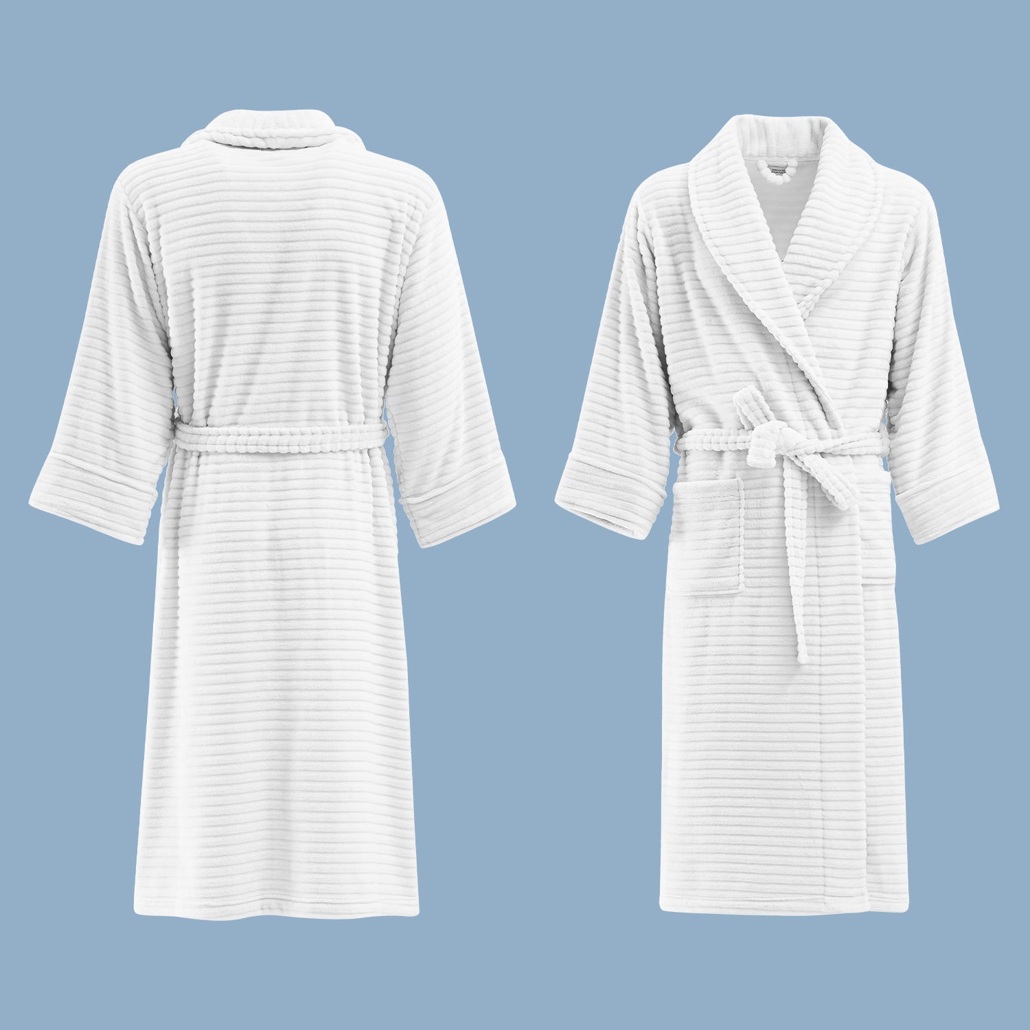 Ribbed VelvetLoft Bathrobe