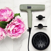 StyleCraft Sage Professional Lightweight Hair Dryer with Advanced Ion Technology, 1600 Watt