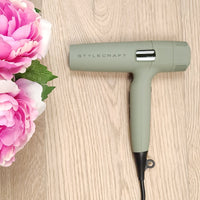 StyleCraft Sage Professional Lightweight Hair Dryer with Advanced Ion Technology, 1600 Watt