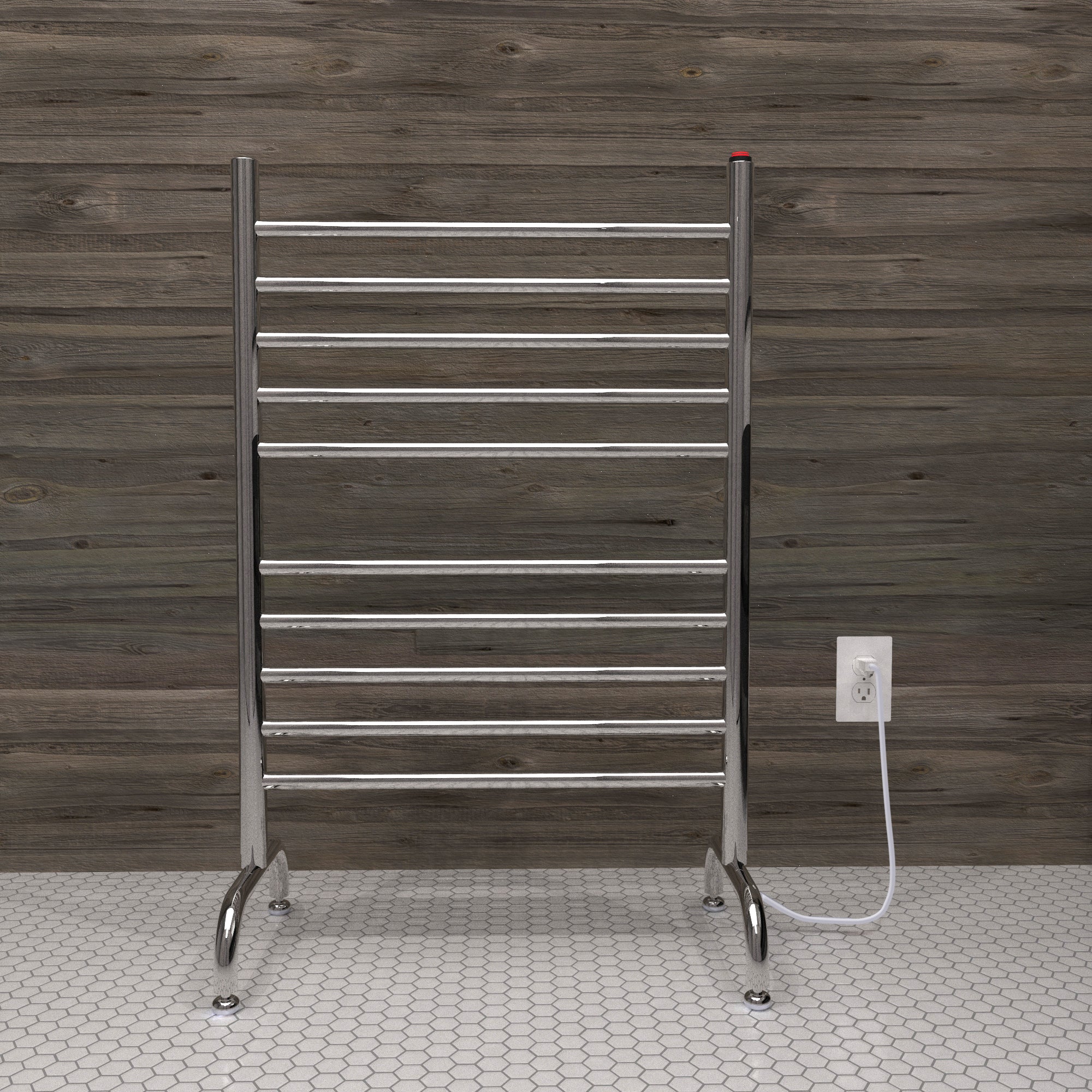 Solo Heated Towel Rack, Floor Standing