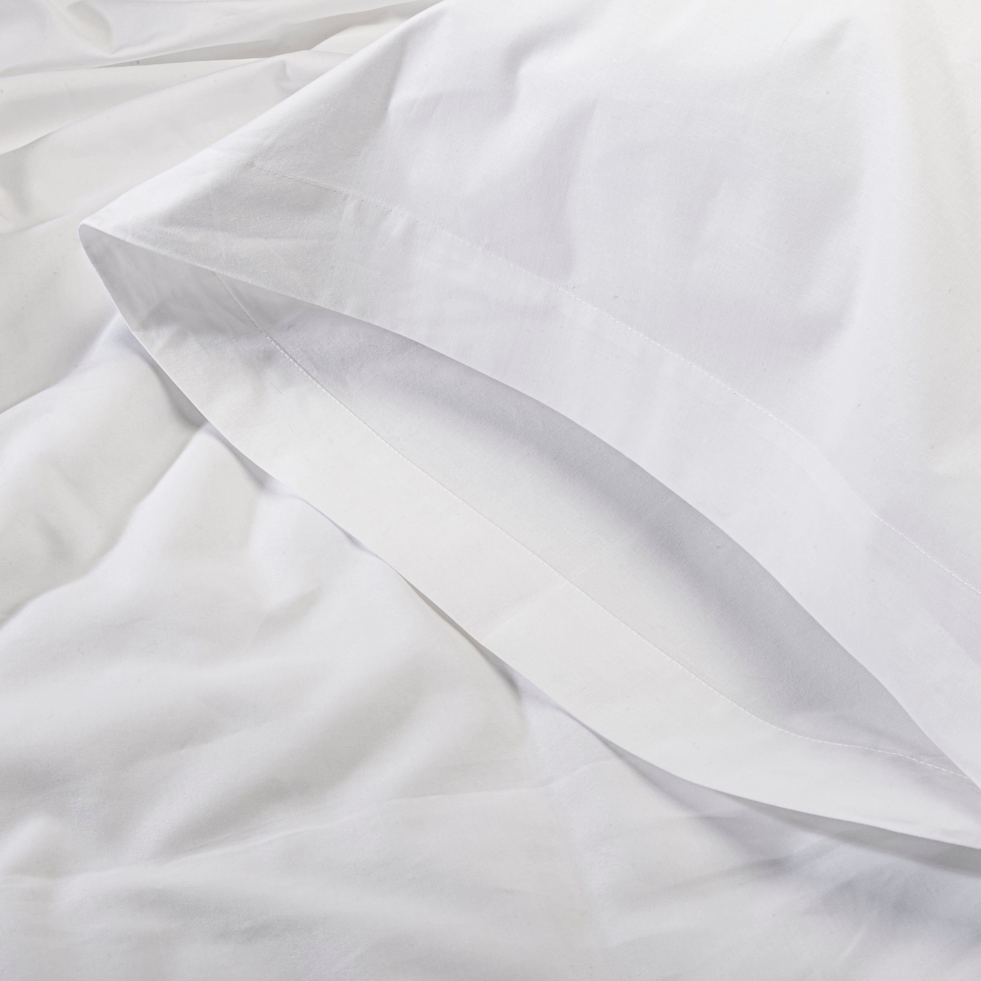 Duvet Cover T200 100% ELS Cotton, Plain Percale