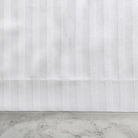 Luxury T300 60% ELS Cotton/40% Poly Blend, 1cm Satin Stripe Sateen