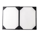 Super-Premium Menu Cover, Faux Leather, Multiple Sizes