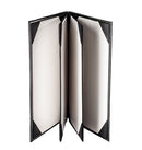 Super-Premium Menu Cover, Faux Leather, Multiple Sizes