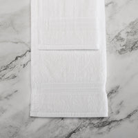Sweet South 100% Long Staple Cotton, Decorative Wide Dobby