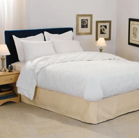 Trillium Down-Alternative Quilted Blanket, 100% Cotton Fabric, Secure Weave, Allergen Shield, 230 Thread Count
