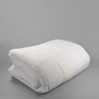 Ultra-Touch Down-Alternative Quilted Blanket, Medium Weight, Sewn-Through, 6" Box