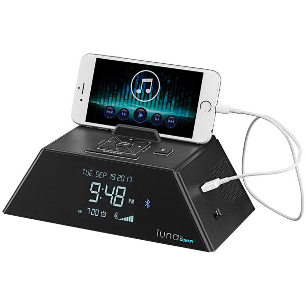 Luna by Conair®  Bluetooth®  Charging Station, Black