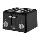 STAY by Cuisinart® 4-Slice Toaster, Black