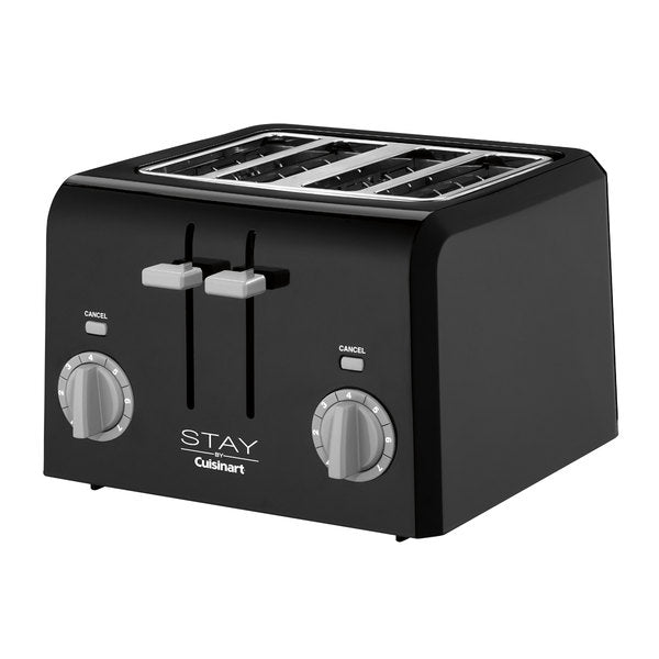 STAY by Cuisinart® 4-Slice Toaster, Black