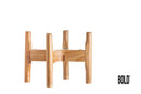 Cascade Bamboo Stand for Beverage Dispenser