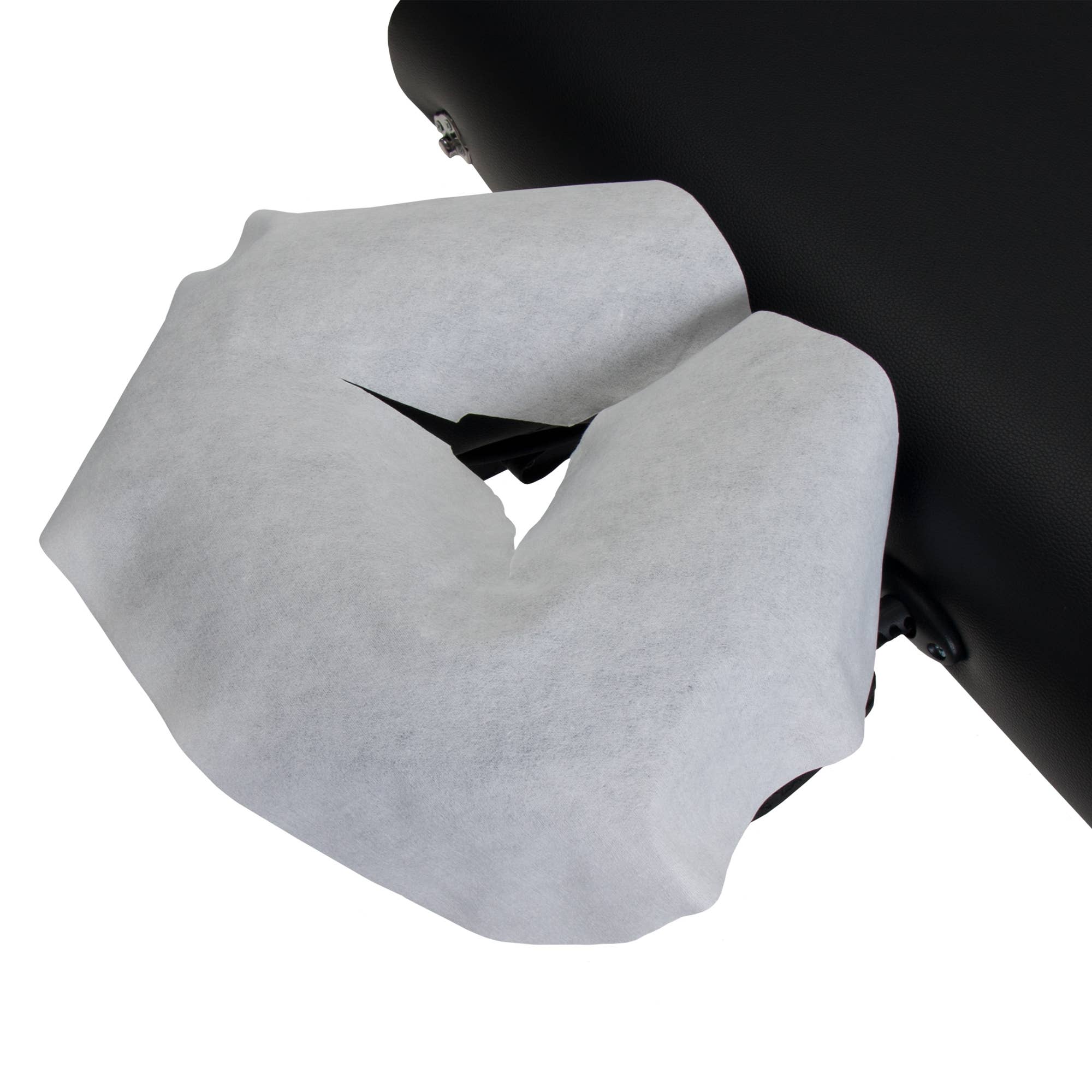 Flat Disposable Headrest Covers, 100 Count