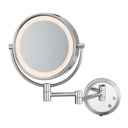 Conair®  Two-Sided LED Lighted Wall Mirror, Chrome