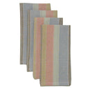 Camini Napkin 22"x23" 100% Cotton, Vat-Dyed, w/ Color Stripes