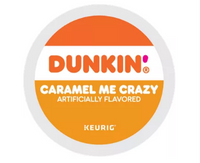 Dunkin'® Caramel Me Crazy Medium Roast Kosher Flavored Caffeinated K-Cups