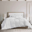 Continuous Comfort, Down-Alternative, Light Weight, 10" Quilted Sewn-Through Boxstitch, T230 100% Cotton Shell, Double Needle, Sewn Through Edge, Cotton Piping