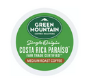 Green Mountain Coffee Roasters® Costa Rica Paraiso Medium Roast Kosher / Fair Trade / Single Origin Caffeinated K-Cups