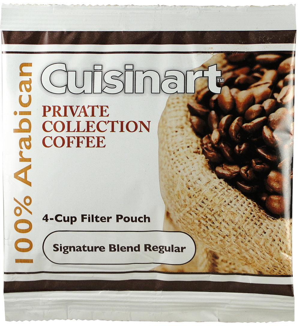 Cuisinart Signature Blend 4-Cup Filter Pouch Regular .7 Oz.