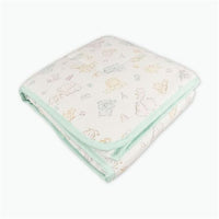 32"x42" Quilted Crib Blanket Juvenile Paster Print