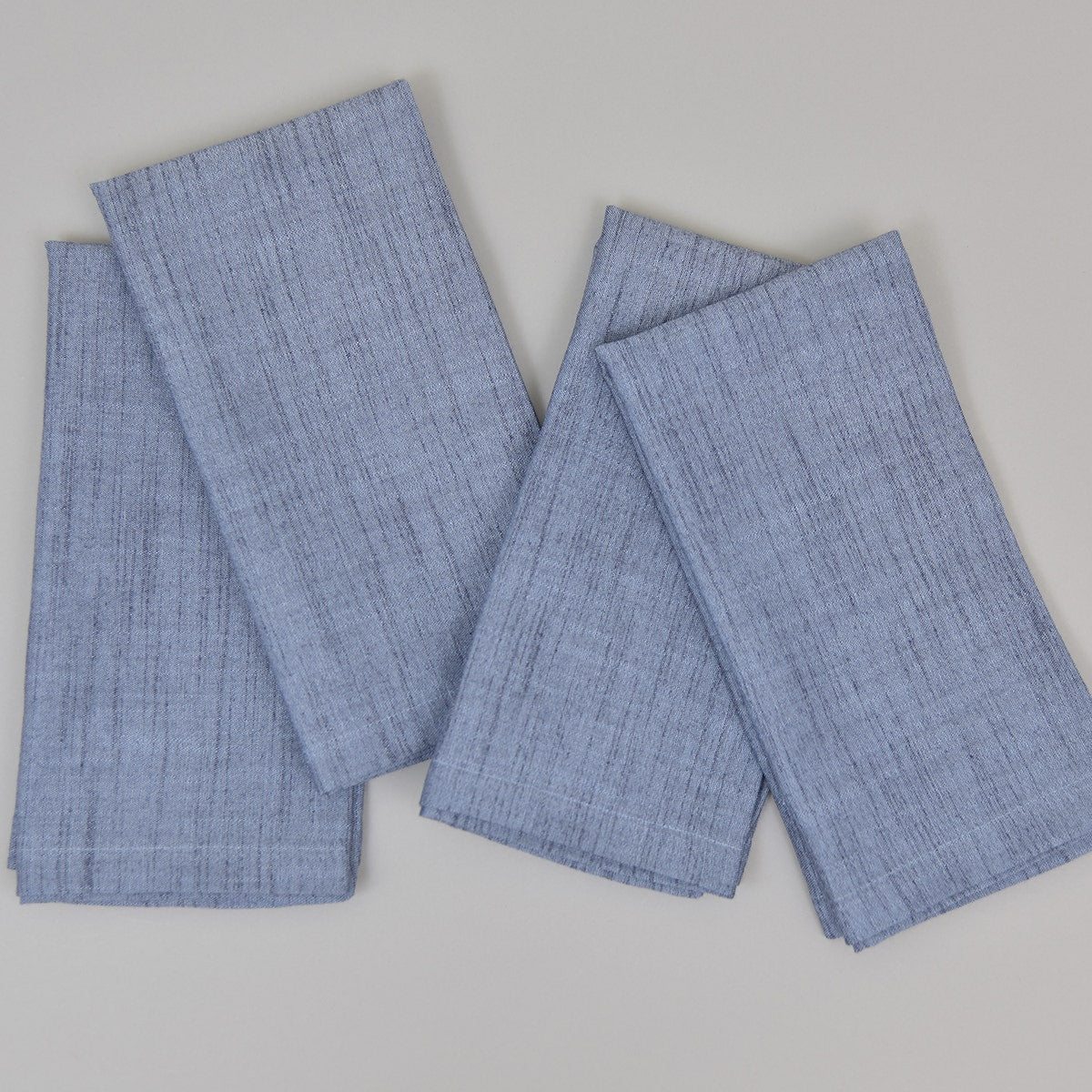 Denim Napkin 20"x20" 100% Cotton, Mitered Corners, Chambray