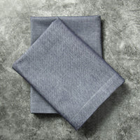 Denim Napkin 20"x20" 100% Cotton, Mitered Corners, Chambray