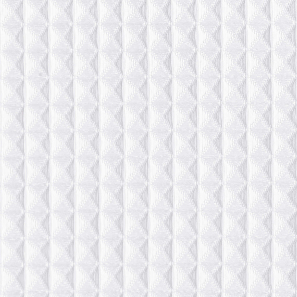 Exto Waffle Easy Hang White Curtain 71x74 Window H20lnr Hook Chrome