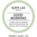 HAPPY-LAB Good Morning English Breakfast Tea, 60-Bag Case