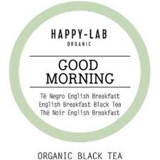 HAPPY-LAB Good Morning English Breakfast Tea, 60-Bag Case
