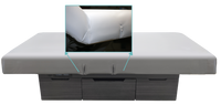 Flexa-Cover™ Round & Square Corner Salon Table Cover in Natursoft™