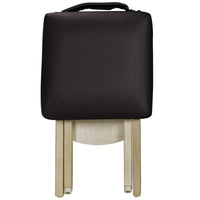 Folding Portable Stool (seat height 19.5”, Blue, Black, Vanilla & Marie's Beige only).