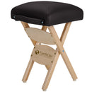 Folding Portable Stool (seat height 19.5”, Blue, Black, Vanilla & Marie's Beige only).